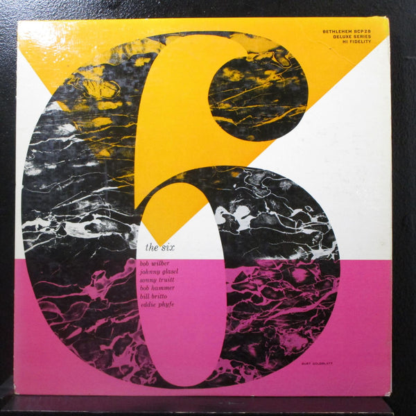 The Six - The Six - Mint- LP Record 1955 Bethlehem USA Original Mono Promo Vinyl - Jazz / Bop - Shuga Records