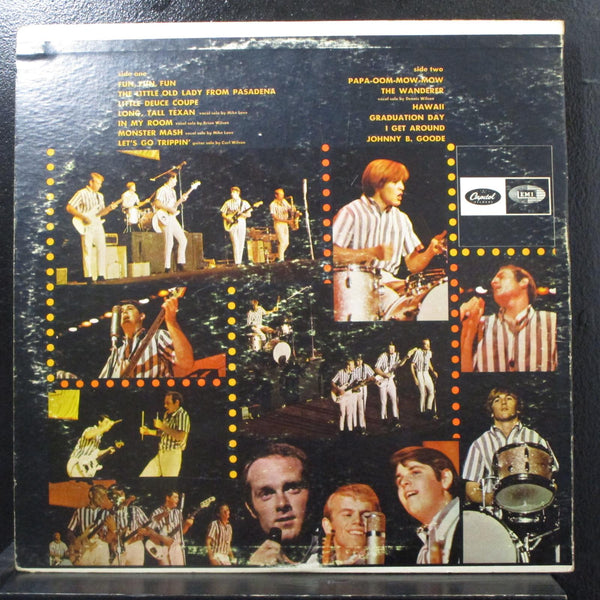 The Beach Boys - Concert - VG+ LP Record 1964 Capitol USA Original Vinyl & Insert - Pop Rock / Surf Rock - Shuga Records