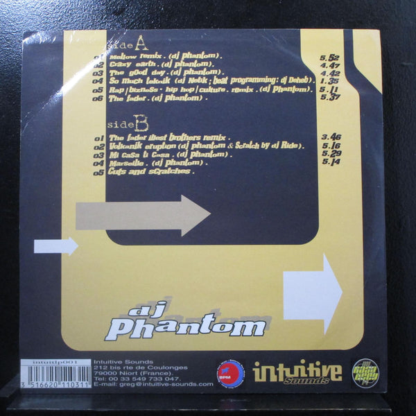 DJ Phantom - Connexion LP VG+ INTUITLP001 France 2002 Vinyl Record - Shuga Records