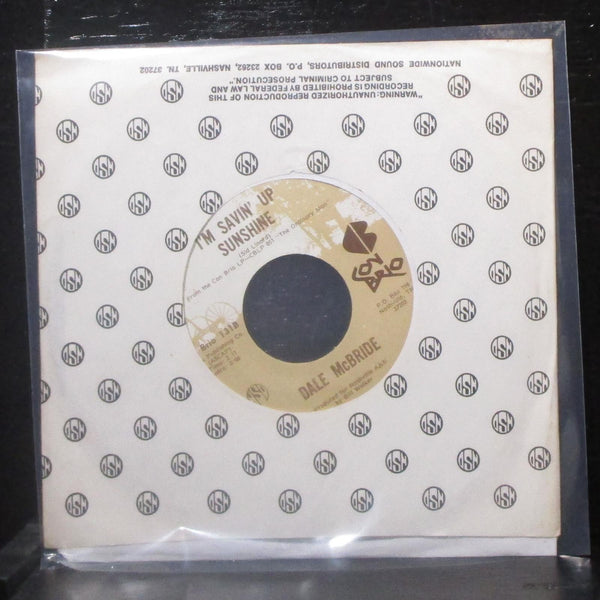 Dale McBride - A Sweet Love Song The World Can Sing 7" Mint- Vinyl 45 Con Brio - Shuga Records