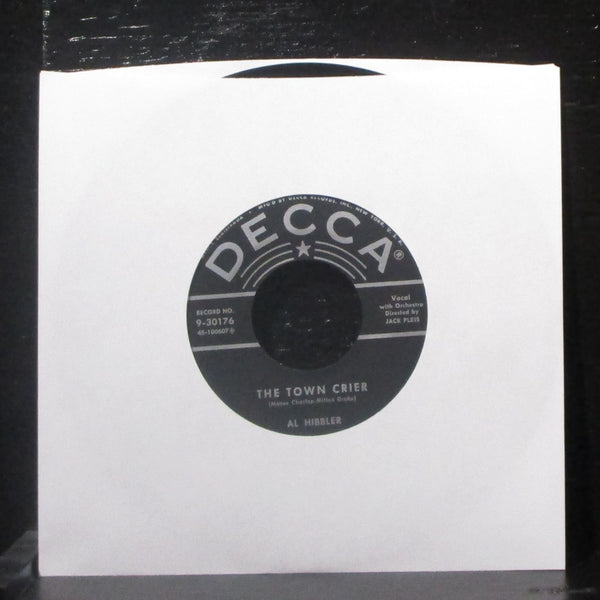 Al Hibbler - Trees / The Town Crier 7" VG+ Vinyl 45 Decca 9-30176 USA 1957 - Shuga Records