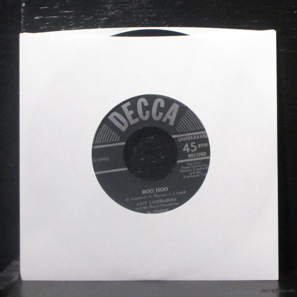 Guy Lombardo - A Sailboat In The Moonlight / Boo Hoo 7" VG+ Vinyl 45 9-27015 - Shuga Records