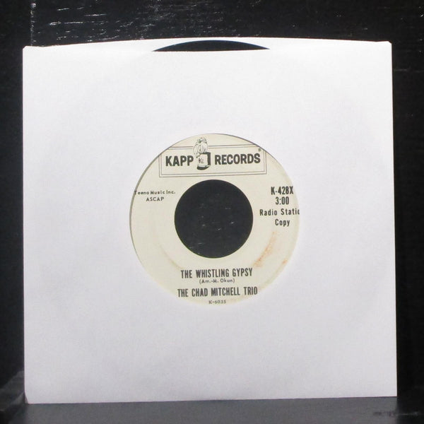 The Chad Mitchell Trio - Mighty Day 7" VG Promo Vinyl 45 Kapp K-428X USA 1961 - Shuga Records