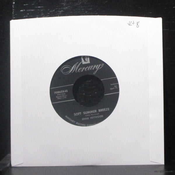 Eddie Heywood - Soft Summer Breeze / Heywood's Bounce 7" VG+ Vinyl 45 Mercury - Shuga Records