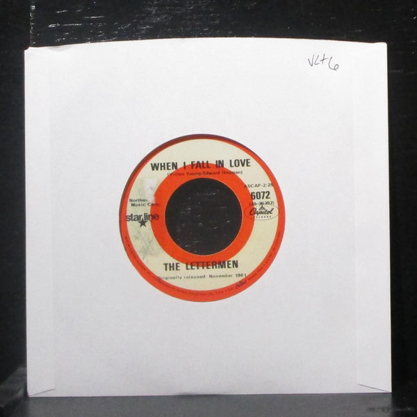 The Lettermen - When I Fall In Love / Way You Look Tonight 7" VG+ Vinyl 45 6072 - Shuga Records