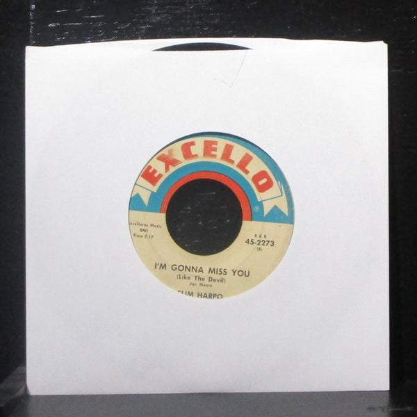 Slim Harpo - Baby Scratch My Back 7" VG Vinyl 45 Excello 45-2273 USA 1966 - Shuga Records