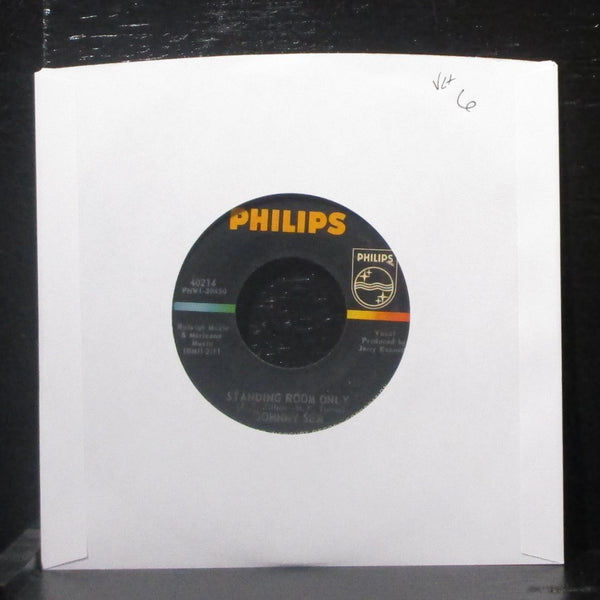 Johnny Sea - Standing Room Only / All Mixed Up 7" VG+ Vinyl 45 Philips 40214 USA - Shuga Records