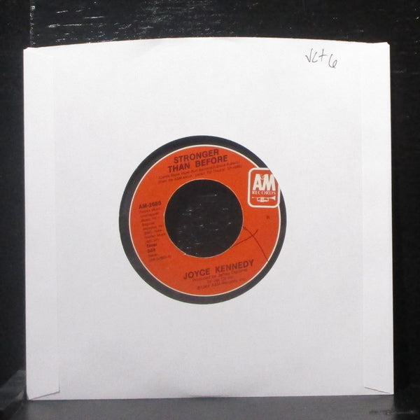 Joyce Kennedy - Stronger Than Before / Chain Reaction 7" VG+ Vinyl 45 AM-2685 - Shuga Records