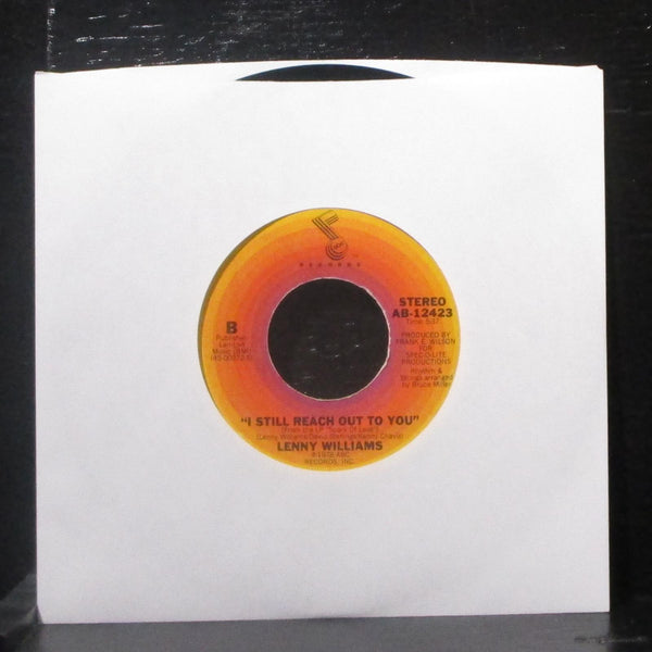 Lenny Williams - Midnight Girl / I Still Reach Out To You 7" VG Vinyl 45 AB12423 - Shuga Records
