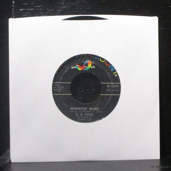 B.B. King - Never Trust A Woman / Worryin' Blues 7" VG+ Vinyl 45-10599 ABC 1964 - Shuga Records