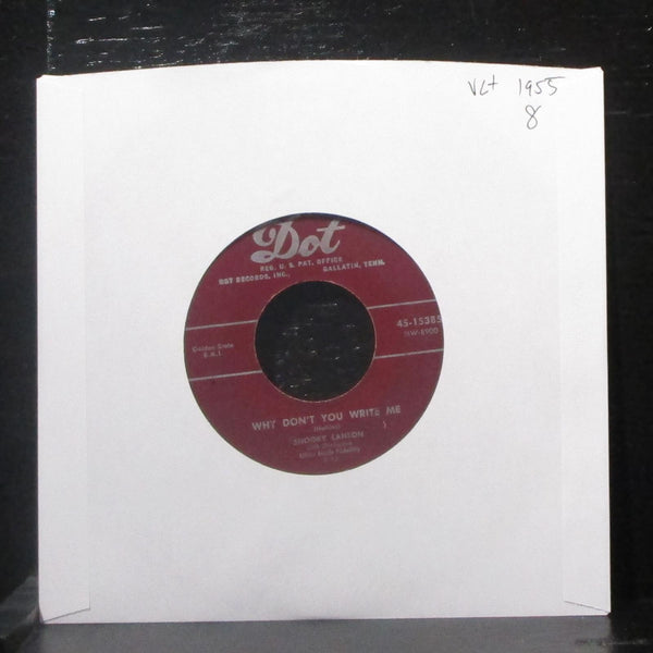 Snooky Lanson - Why Don't You Write Me 7" VG+ Vinyl 45-15385 USA 1955 - Shuga Records
