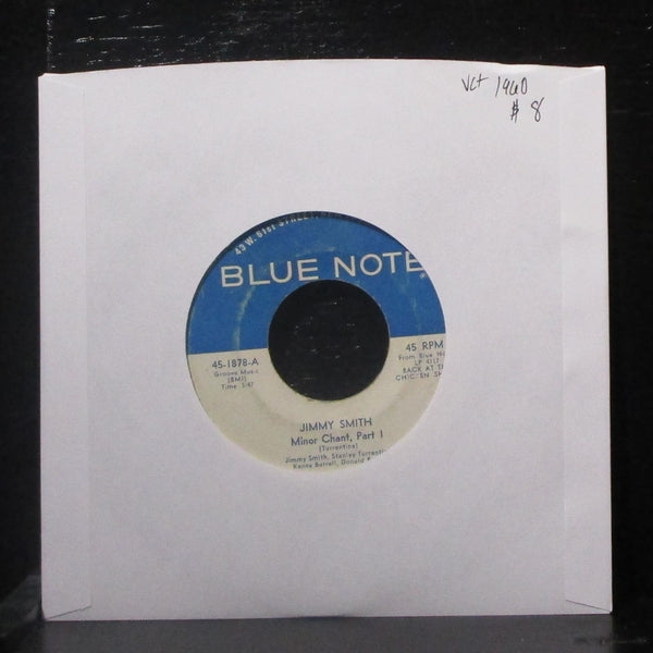 Jimmy Smith - Minor Chant 7" VG+ Vinyl 45 Blue Note 45-1878 USA 1960 - Shuga Records