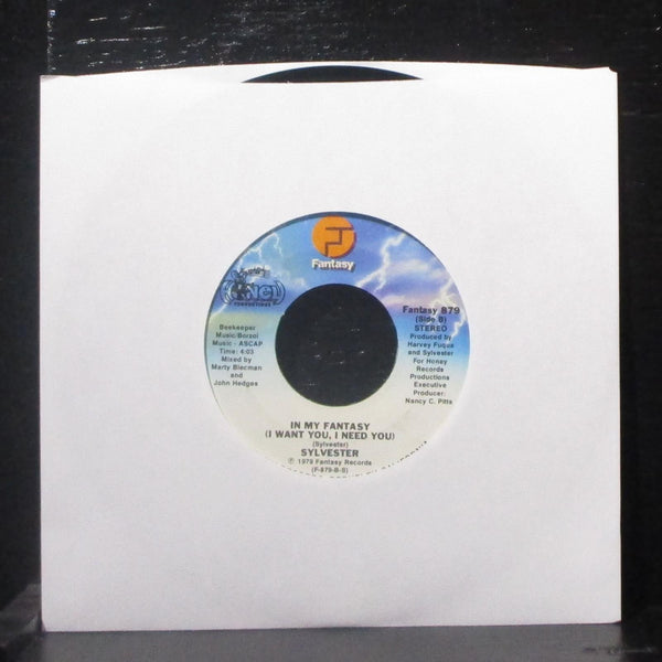 Sylvester - Can't Stop Dancing / In My Fantasy 7" Mint- Vinyl 45 Fantasy 879 - Shuga Records