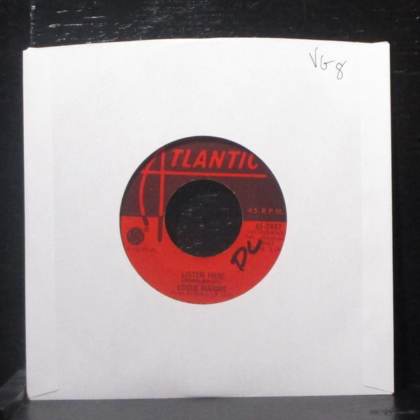 Eddie Harris - Listen Here / Theme In Search Of A Movie 7" VG Vinyl 45 Atlantic - Shuga Records