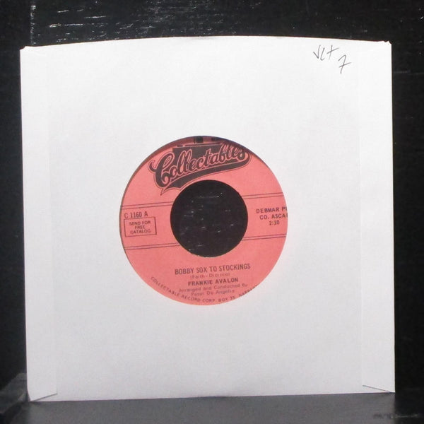 Frankie Avalon - Bobby Sox To Stockings 7" VG+ Vinyl 45 Collectables C 1160 USA - Shuga Records