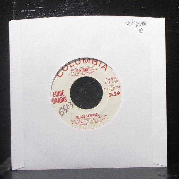 Eddie Harris - Chicago Serenade 7" VG+ Promo Vinyl 45 Columbia 4-43075 USA - Shuga Records