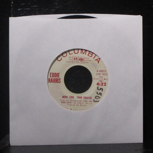 Eddie Harris - Chicago Serenade 7" VG+ Promo Vinyl 45 Columbia 4-43075 USA - Shuga Records