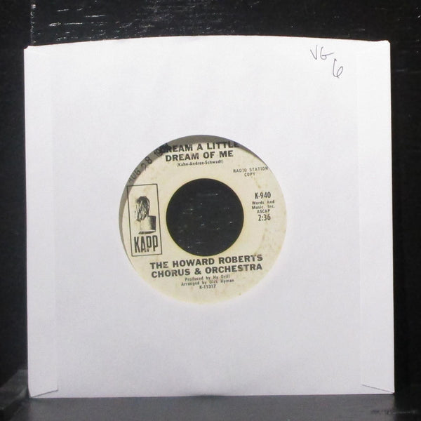 Howard Roberts Chorus & Orchestra - Lady Will Power 7" VG Vinyl 45 Kapp K-940 - Shuga Records