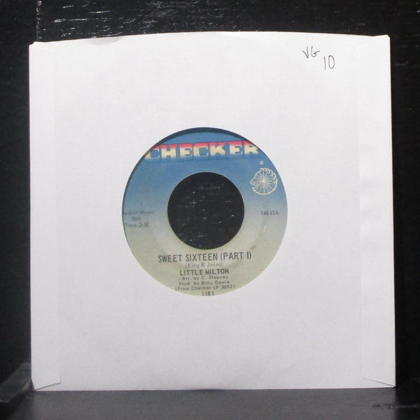 Little Milton - Sweet Sixteen 7" VG Vinyl 45 Checker 1181 USA 1967 - Shuga Records
