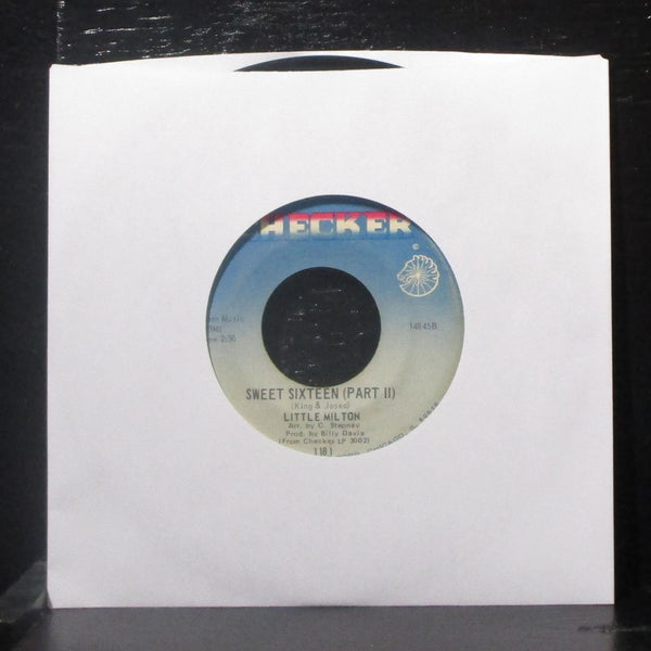 Little Milton - Sweet Sixteen 7" VG Vinyl 45 Checker 1181 USA 1967 - Shuga Records