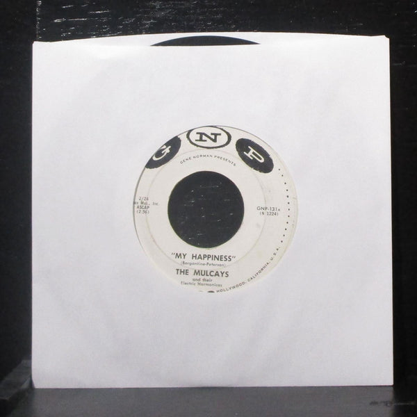 Mulcays & Electric Harmonicas - Diane / My Happiness 7" VG Vinyl 45 GNP-131 USA - Shuga Records