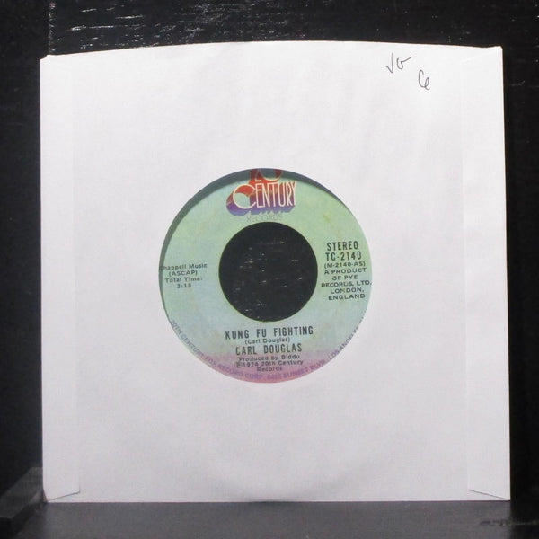 Carl Douglas - Kung Fu Fighting / Gamblin' Man 7" VG Vinyl 45 TC-2140 USA 1974 - Shuga Records