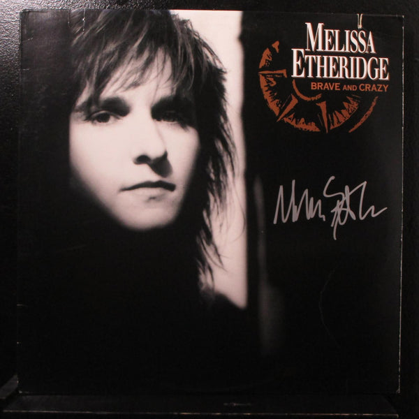 Melissa Etheridge - Brave And Crazy LP Mint- 7 91285-1 Signed / Autographed - Shuga Records