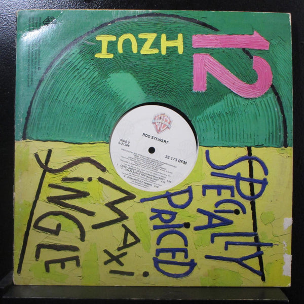 Rod Stewart - Crazy About Her 12" VG+ 0-21268 USA 1986 Vinyl Record - Shuga Records