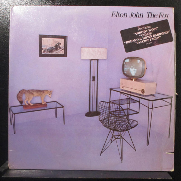 Elton John - The Fox LP New Sealed GHS 2002 Geffen 1981 USA Vinyl Record - Shuga Records