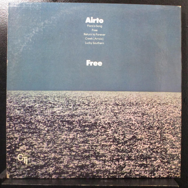 Airto - Free LP VG+ CTI 6020 USA 1972 Vinyl Record - Shuga Records