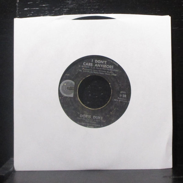 Doris Duke - To The Other Woman / I Don't Care Anymore 7" VG Vinyl 45 Canyon #28 - Shuga Records