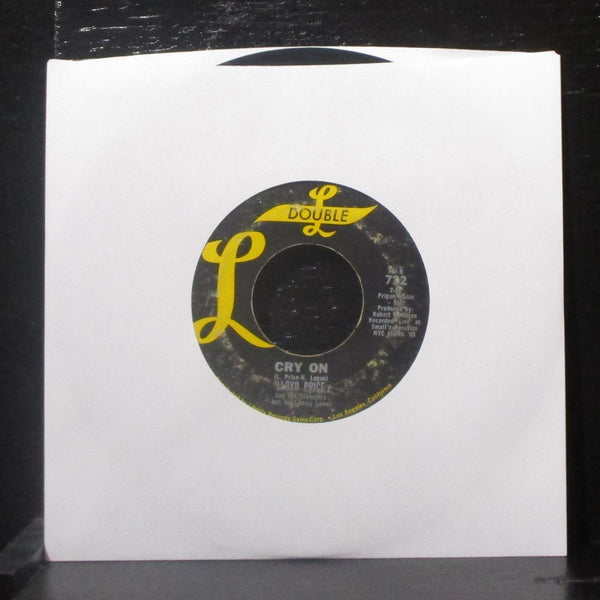 Lloyd Price & His Orchestra - Misty / Cry On 7" VG Vinyl 45 Double-L 722 USA - Shuga Records