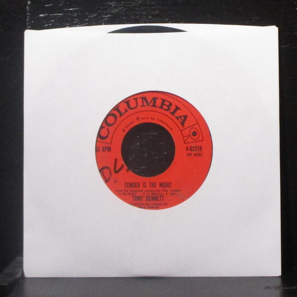 Tony Bennett - Comes Once In A Lifetime / Tender Is The Night 7" VG Vinyl 45 - Shuga Records
