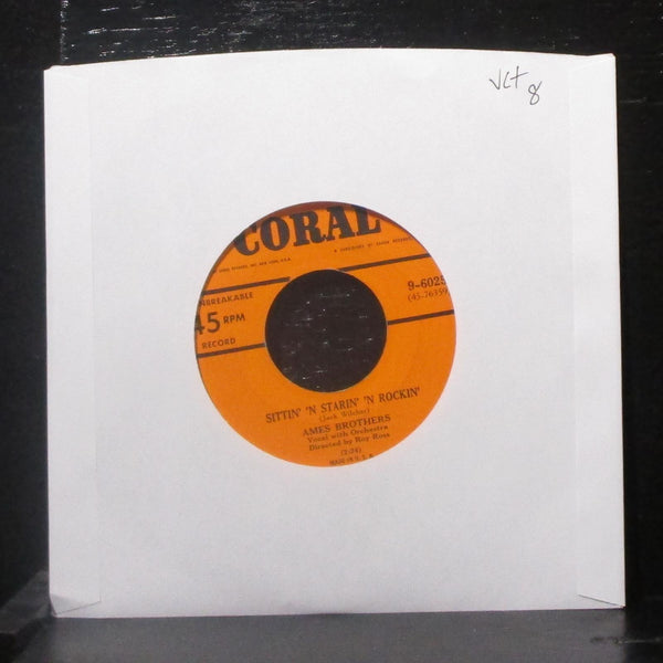 The Ames Brothers - Can Anyone Explain? 7" VG+ Vinyl 45 Coral 9-60253 USA 1950 - Shuga Records