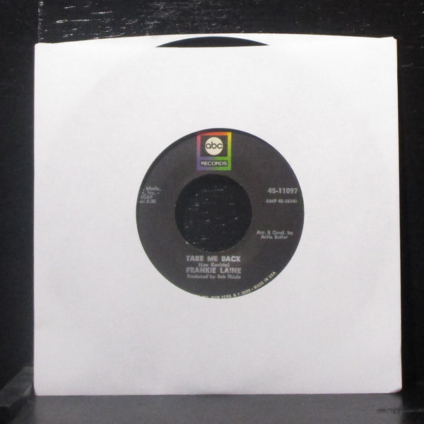 Frankie Laine - Forsaking All Others / Take Me Back 7" Mint- Vinyl 45-11097 ABC - Shuga Records