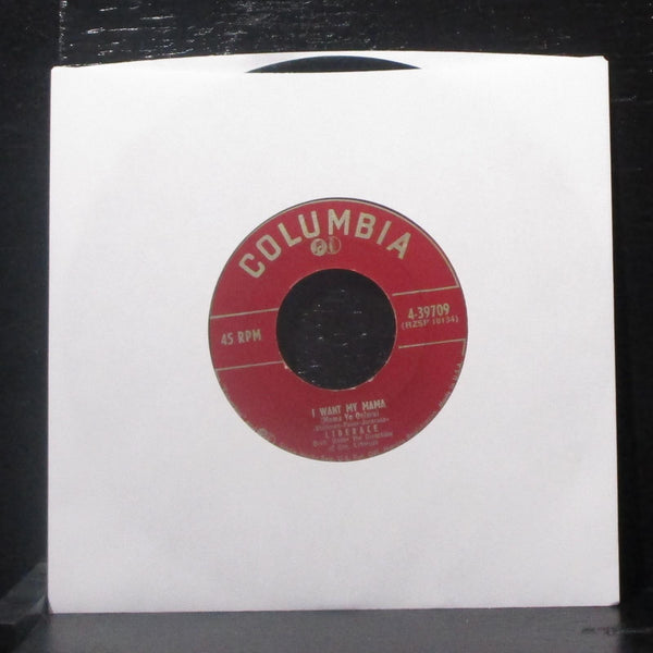Liberace - September Song / I Want My Mama 7" VG+ Vinyl 45 Columbia 4-39709 - Shuga Records