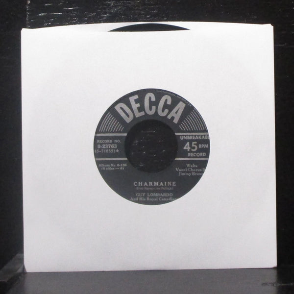 Guy Lombardo - When I Grow Too Old To Dream / Charmaine 7" VG+ Vinyl 45 Decca - Shuga Records