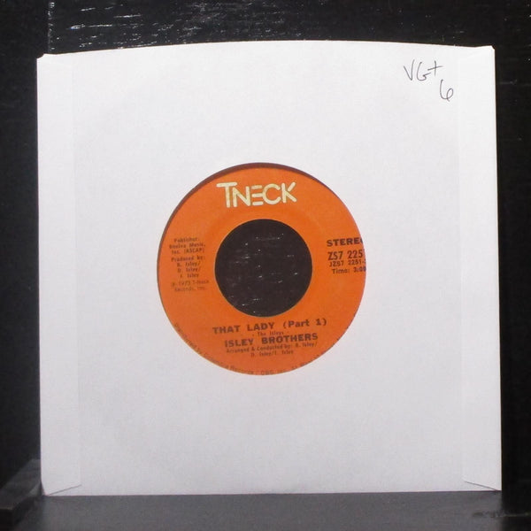 Isley Brothers - That Lady 7" VG+ Vinyl 45 T-Neck ZS7 2251 USA 1973 - Shuga Records