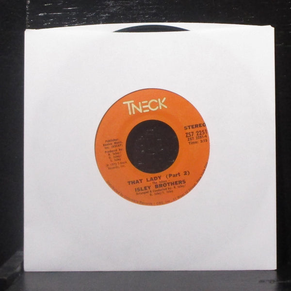Isley Brothers - That Lady 7" VG+ Vinyl 45 T-Neck ZS7 2251 USA 1973 - Shuga Records