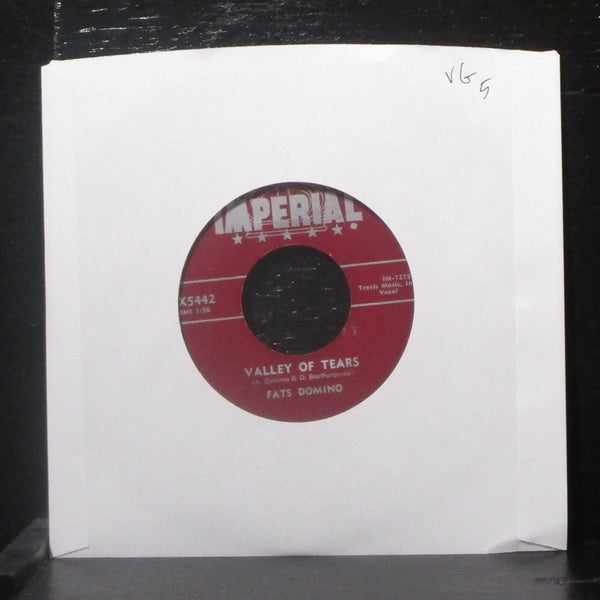 Fats Domino - It's You I Love / Valley Of Tears 7" VG Vinyl 45 X5442 USA 1957 - Shuga Records