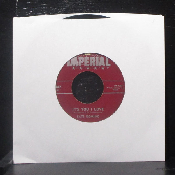 Fats Domino - It's You I Love / Valley Of Tears 7" VG Vinyl 45 X5442 USA 1957 - Shuga Records