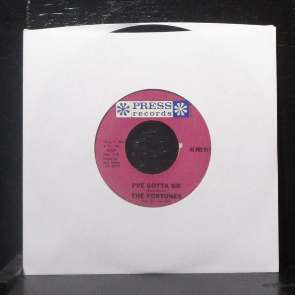 The Fortunes - You've Got Your Troubles / I've Gotta Go 7" VG Vinyl 45 PRE 9773 - Shuga Records