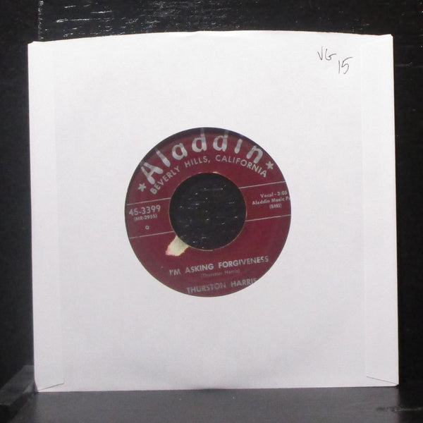 Thurston Harris - Do What You Did / I'm Asking Forgiveness 7" Vinyl 45 Aladdin - Shuga Records