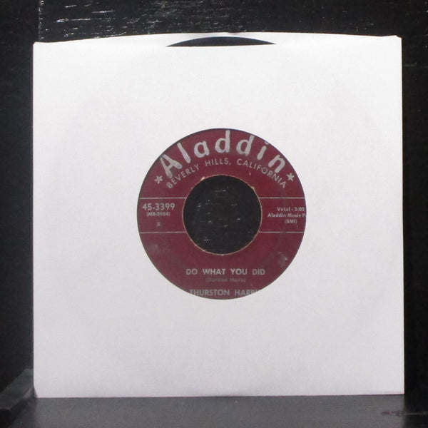 Thurston Harris - Do What You Did / I'm Asking Forgiveness 7" Vinyl 45 Aladdin - Shuga Records