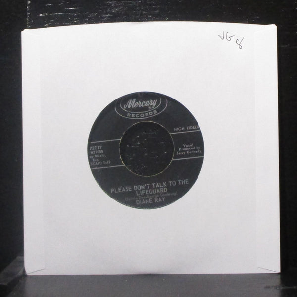 Diane Ray - Please Don't Talk To The Lifeguard 7" VG Vinyl 45 Mercury 72117 - Shuga Records