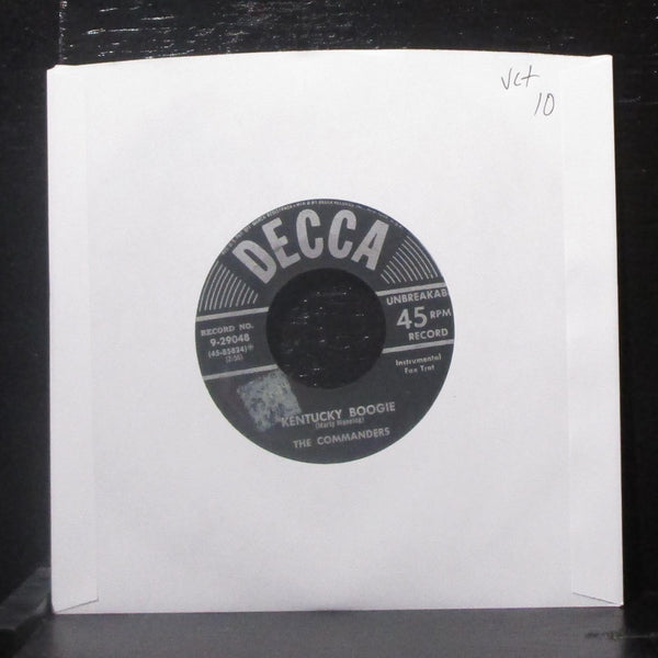 The Commanders - Make Love To Me / Kentucky Boogie 7" VG+ Vinyl 45 Decca 9-29048 - Shuga Records