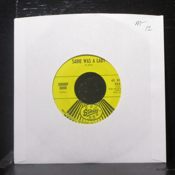 Johnny Bond - The Great Figure 8 Race 7" Mint- Vinyl 45 Starday 731 USA 1965 - Shuga Records