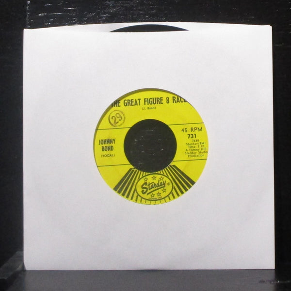 Johnny Bond - The Great Figure 8 Race 7" Mint- Vinyl 45 Starday 731 USA 1965 - Shuga Records