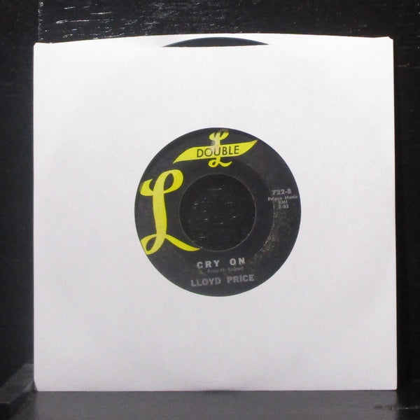 Lloyd Price & His Orchestra - Misty / Cry On 7" VG Vinyl 45 Double-L 722 USA - Shuga Records