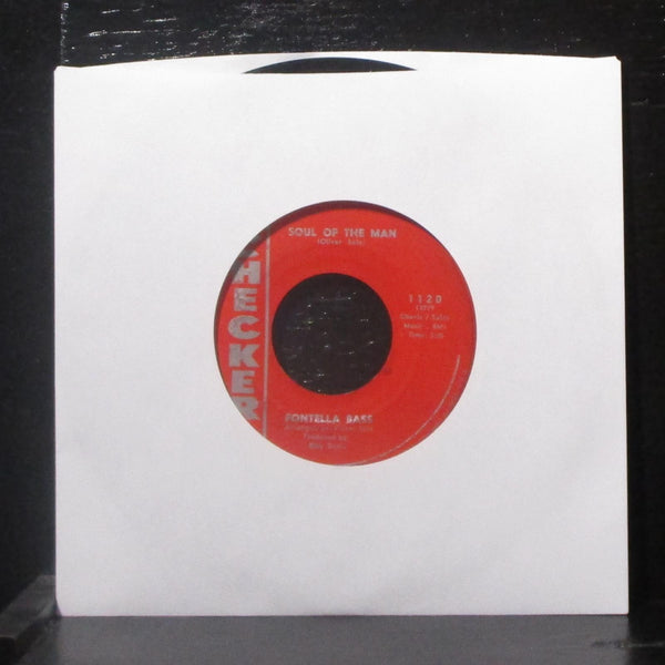 Fontella Bass - Rescue Me / Soul Of The Man 7" VG+ Vinyl 45 Checker 1120 USA - Shuga Records